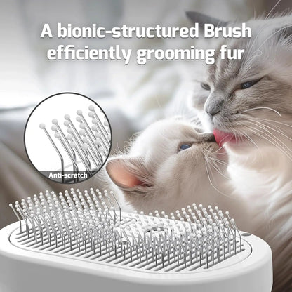 Vaporisez la brosse pour chats pour la perte - Repuré de coiffure d'animal