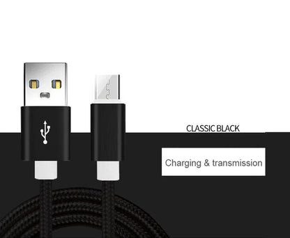 Câble Câble de type C rapide de type C Fast USB C Câble en nylon pour Xiaomi Huawei OnePlus Poco Samsung iPhone 15 16 USB C Câble de données du chargeur