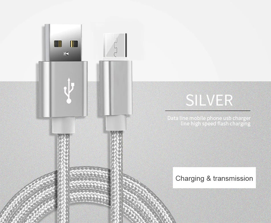 Câble Câble de type C rapide de type C Fast USB C Câble en nylon pour Xiaomi Huawei OnePlus Poco Samsung iPhone 15 16 USB C Câble de données du chargeur