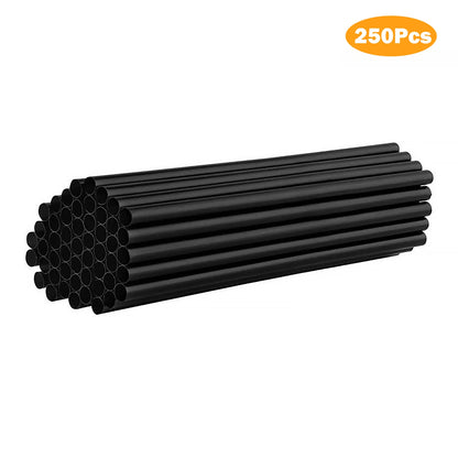 100-1500pcs Paies à boire Paies en plastique flexibles Paignes plastiques colorées Présine
