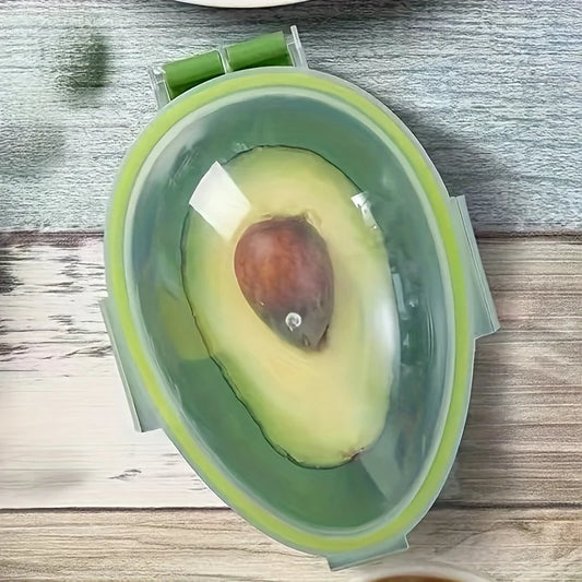 Boîte de rangement d'aliments de cuisine Avocado espace récipient d'épargne Organisateur de légumes réutilisable en plastique Conteneurs de fruits à légumes Crisper