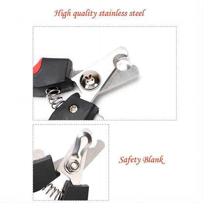 Petitesses à ongles avec faucille grande coupe-ongles pour chiens de nail