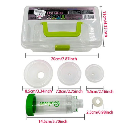 NOUVEAU ENTRE-CHAPE AEROSOL DE CAT FELIN AIDE AIDE POMME INHALATION POMME NEBULIZER MANUAL PLASTIC SILICON MASK ANIMAL CLINIC