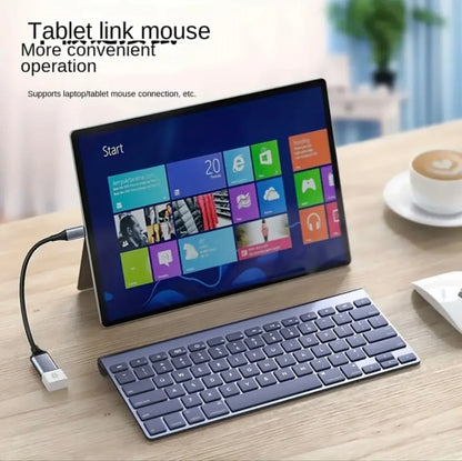 2PACK Connecteur USB-C haute vitesse USB 3.0 vers le câble adaptateur OTG de type C pour smartphones et tablettes, adaptateur téléphonique