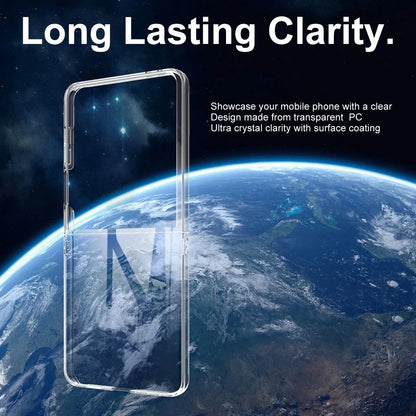 Étui Flip7 pour Samsung Galaxy Z Flip 7 Zflip7 Téléphone transparent pare-chocs Ultra mince Couverture de protection pour Samsung Zflip 7 5G