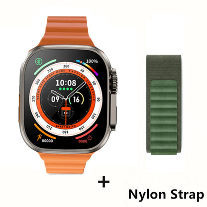 Pour Apple Smart Watch 10 Ultra X 3 Pro Max Gen2 49 mm AMOLED SMARTWATCH RACHAGE RATIFIQUE CHARGE WIRE SANS MEN FEMMES POUR SPORT
